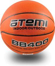 Мяч баскетбольный Atemi, р.5, синтетическая кожа ПУ, 8 панелей, BB400